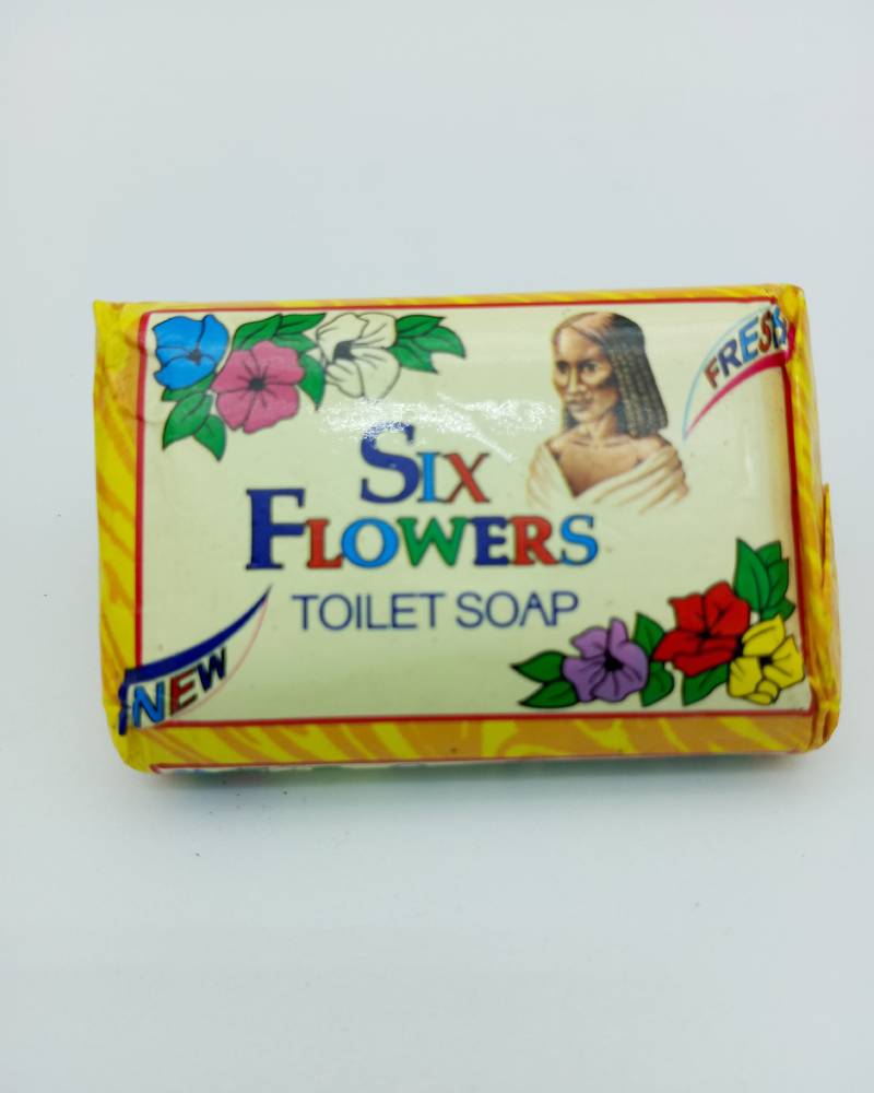 Six flowers soap